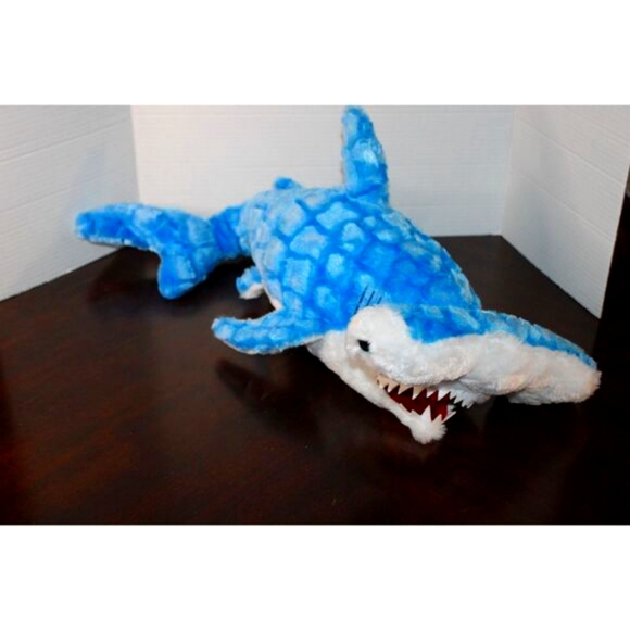 Plush Hammerhead Shark Stuffed Animal – Ocean Theme Toy - Picture 7 of 8